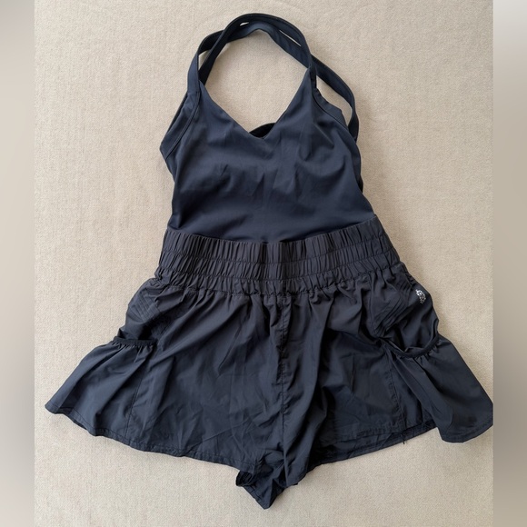 free people movement Pants - FP Movement by Free People Black Jumpsuit